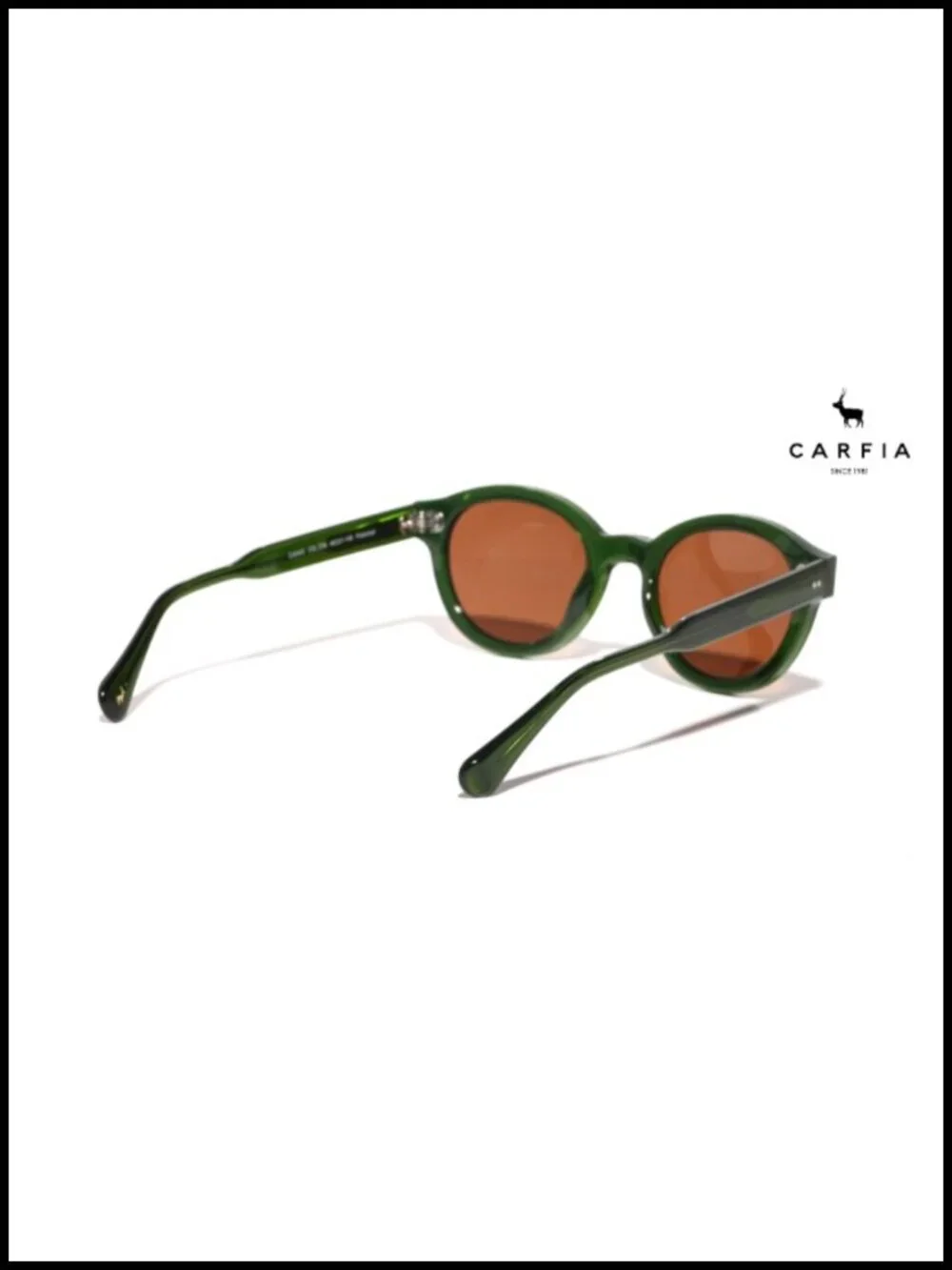 Womens Acetate Polarized Sunglasses Retro Round Cat Eye UV Protection